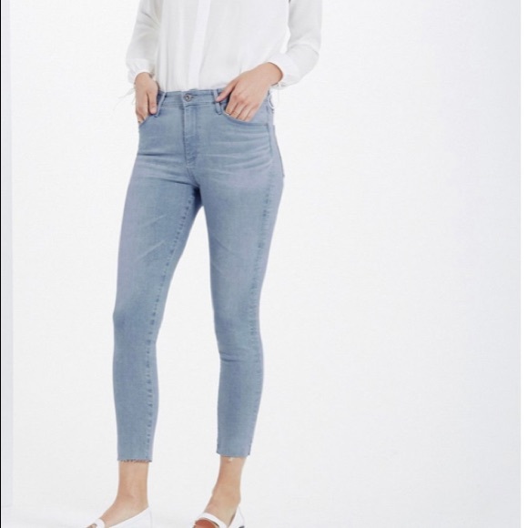 Ag Adriano Goldschmied Denim - AG High-Rise Skinny Crop